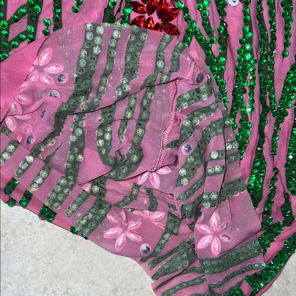 Mew Mews Purple with Green Red White Sparkling Jewels Size Small New with Tag - Picture 12 of 12